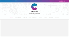 Desktop Screenshot of creatingopps.com